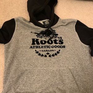 ROOTA MENS Heathered Grey Hoodies Sz SMALL